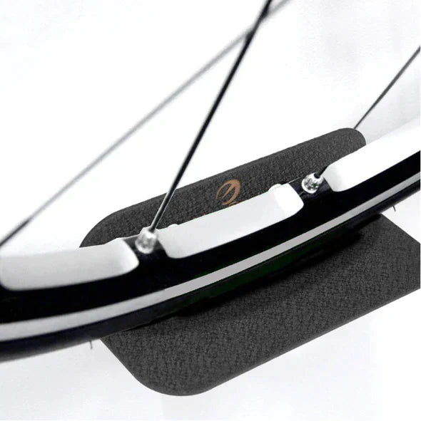 Soporte de Pared para Bicicletas de Acero con Almacenamiento Horizontal que Ahorra Espacio