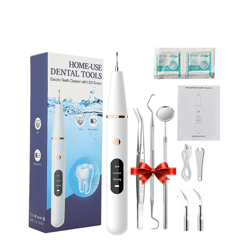 Removedor de Sarro Ultrasónico Eléctrico Limpiador de Sarro Dental