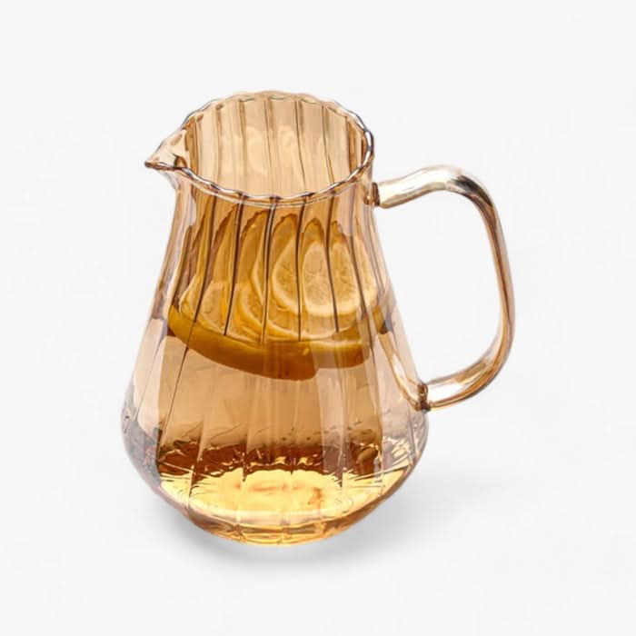 Lisslune | Jarra de cristal de 1.5L para bebidas calientes y frías