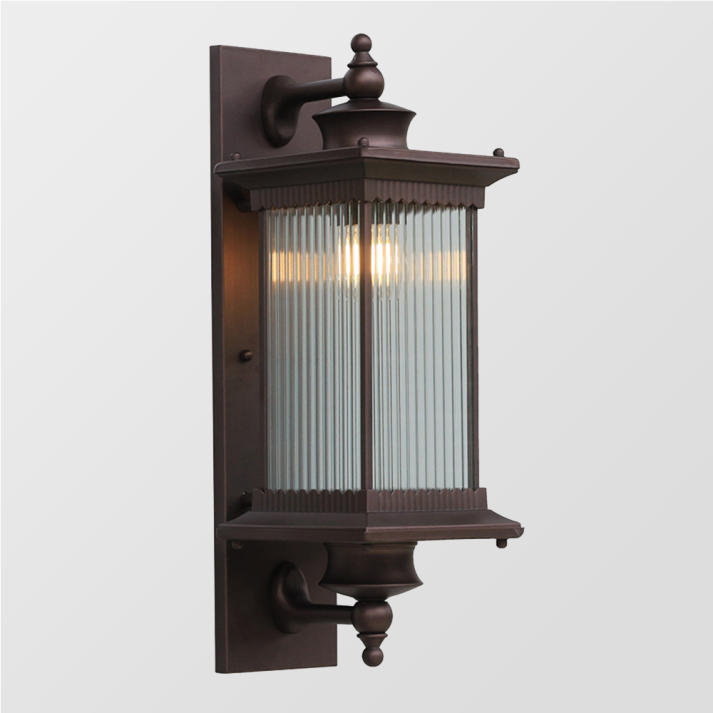 Lámpara de Pared Exterior Clásica Rectangular – Diseño Acogedor y Atemporal