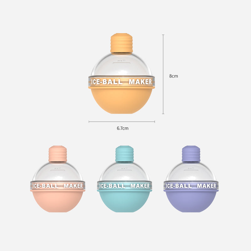 Nuevas moldes de helado en forma de bombilla creativa