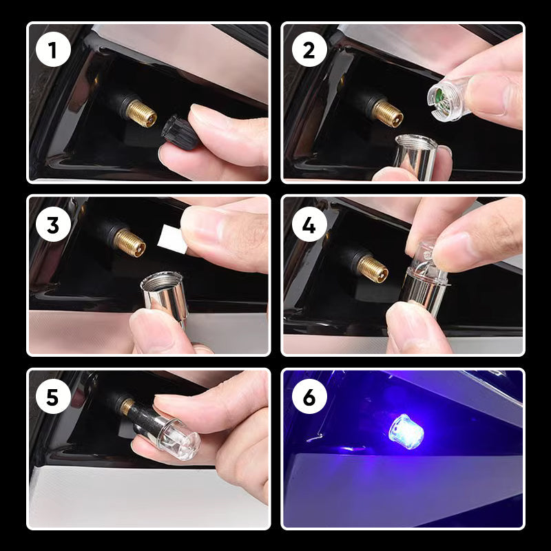 Kalsten | Tapas de Válvula de Neumático con LED