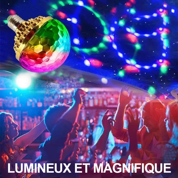 Lámpara Disco LED Colorida Rotativa