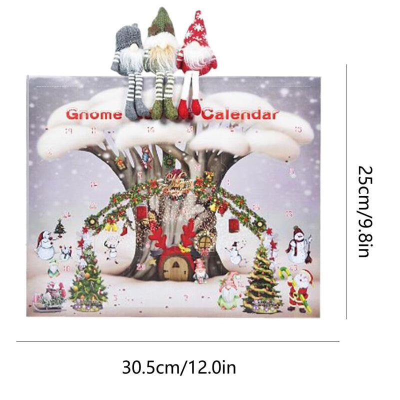 Calendario de Adviento de Gnomos de Navidad 2024