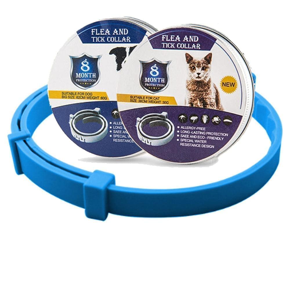 SafeGuard - Collar Antipulgas y Antitijeras para Perros y Gatos | 8 Meses de Protección