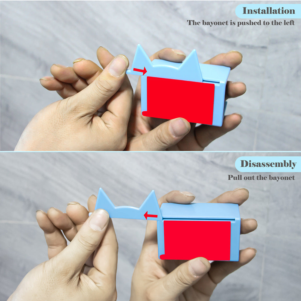 Lisslune | Recolector de cabello para la pared de la ducha