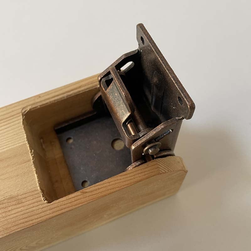Bisagra plegable autolock de 90 grados, protección contra la corrosión, conector invisible | Brehn