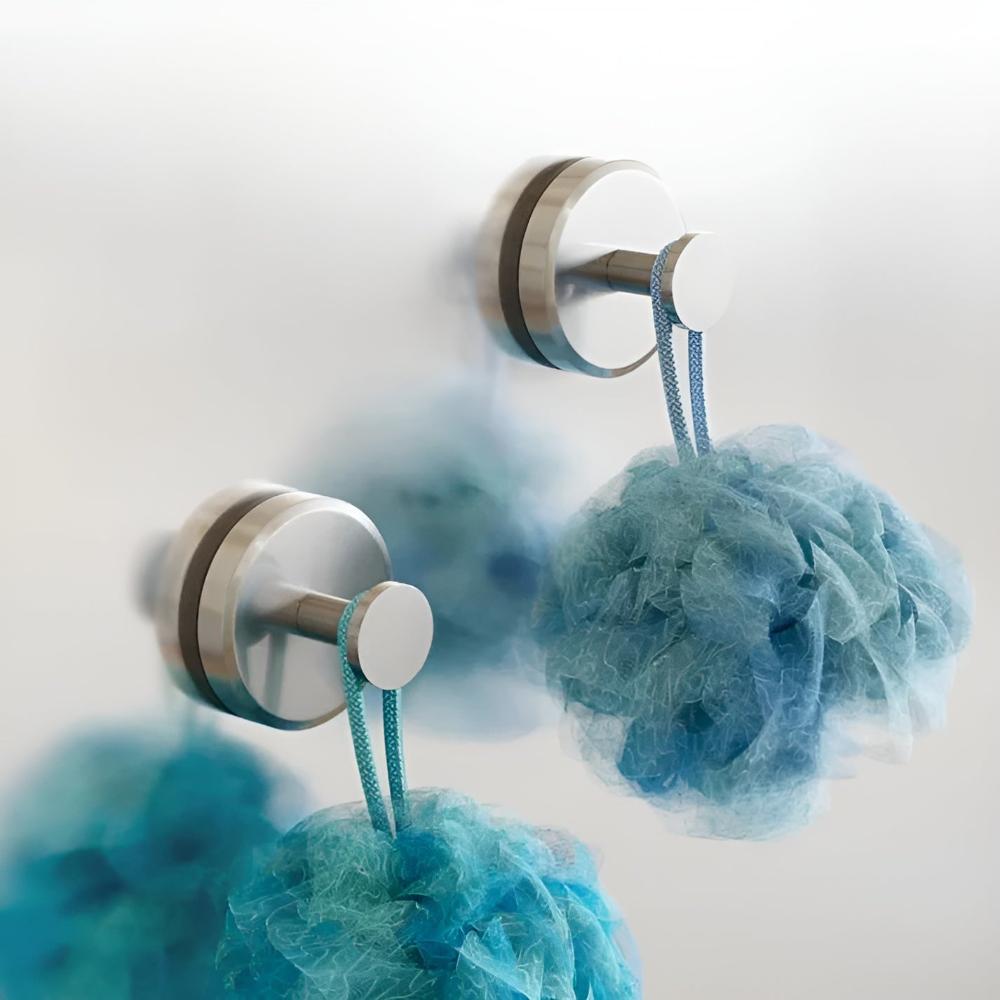Ganchos para Ducha con Bloqueo de Agarre