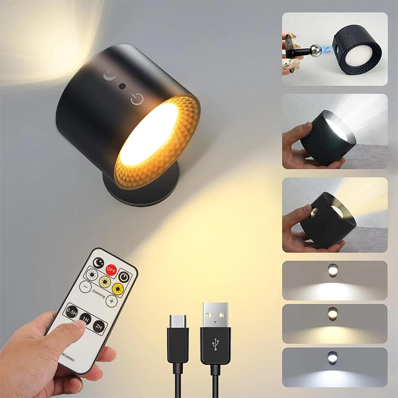 Lámpara a batería con temporizador