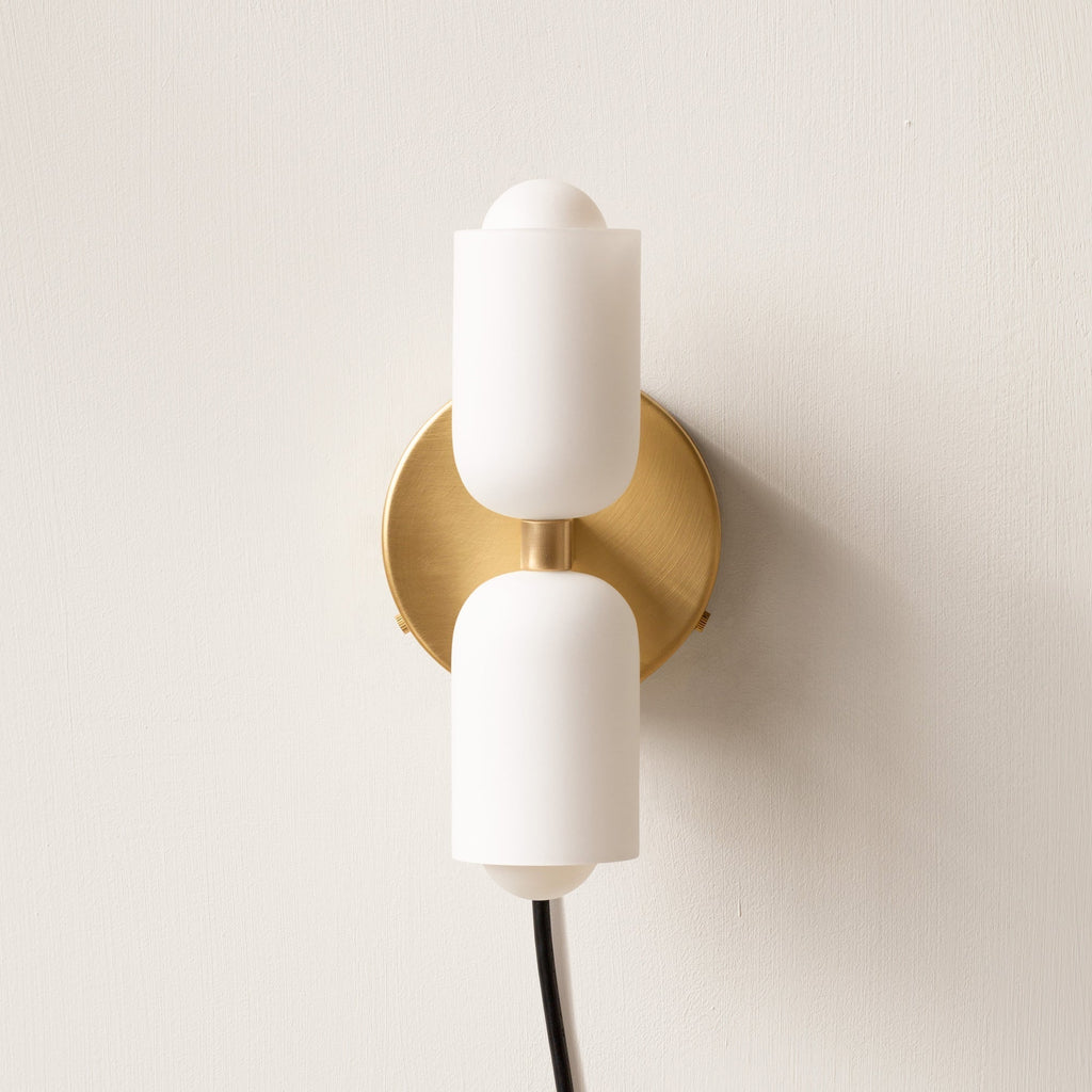 Lámpara de Pared Moderna con Luz Arriba y Abajo – Iluminación Ambiental Sutil para Interiores
