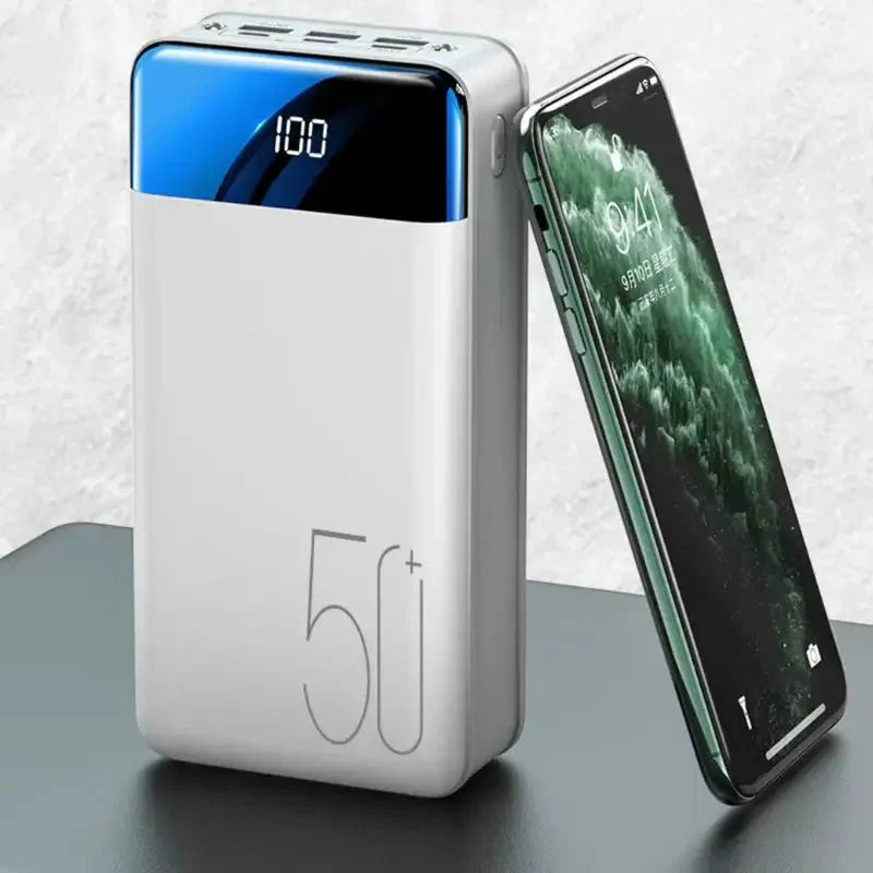 Batería Móvil de Ultra Capacidad 50K mAh
