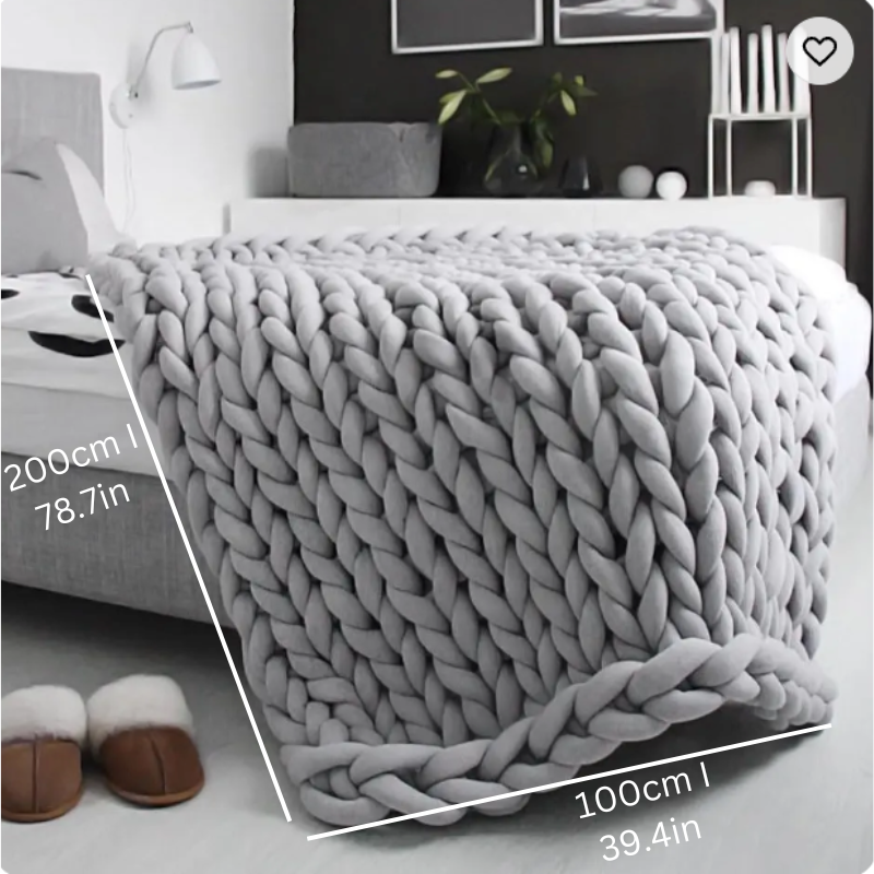 Manta Pesada | Transpirable, Lavable a Máquina e Ideal para Comodidad Durante Todo el Año