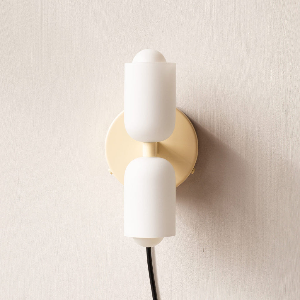 Lámpara de Pared Moderna con Luz Arriba y Abajo – Iluminación Ambiental Sutil para Interiores