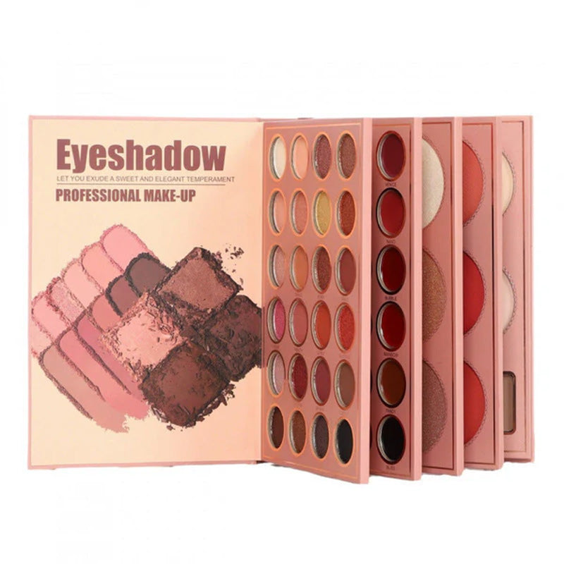 Libro de Maquillaje Mágico | Set de Paleta de Maquillaje Multifuncional de 67 Colores