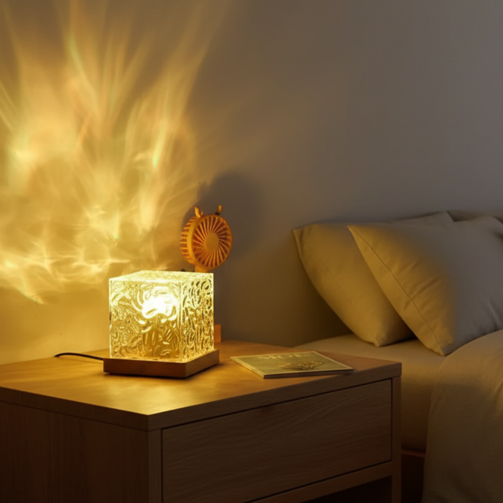 AuroraPrism | Caja de Luz LED Colorida y Encantadora con Patrones Personalizables
