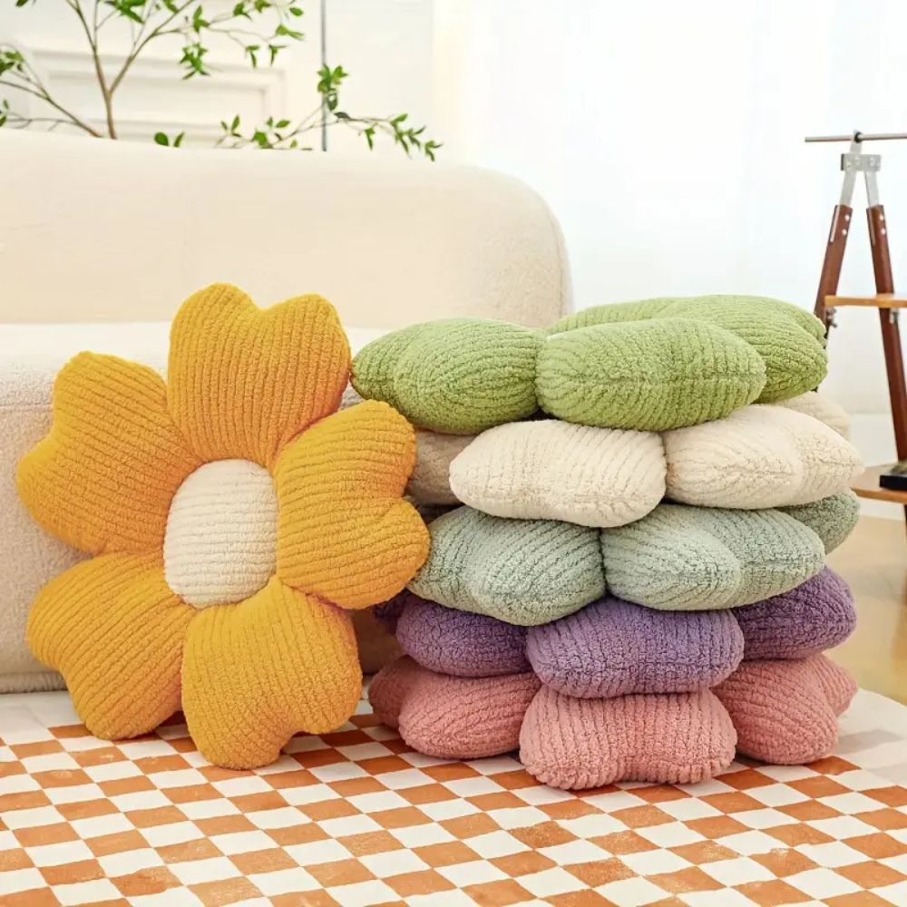 Cojín en Forma de Flor Flourish