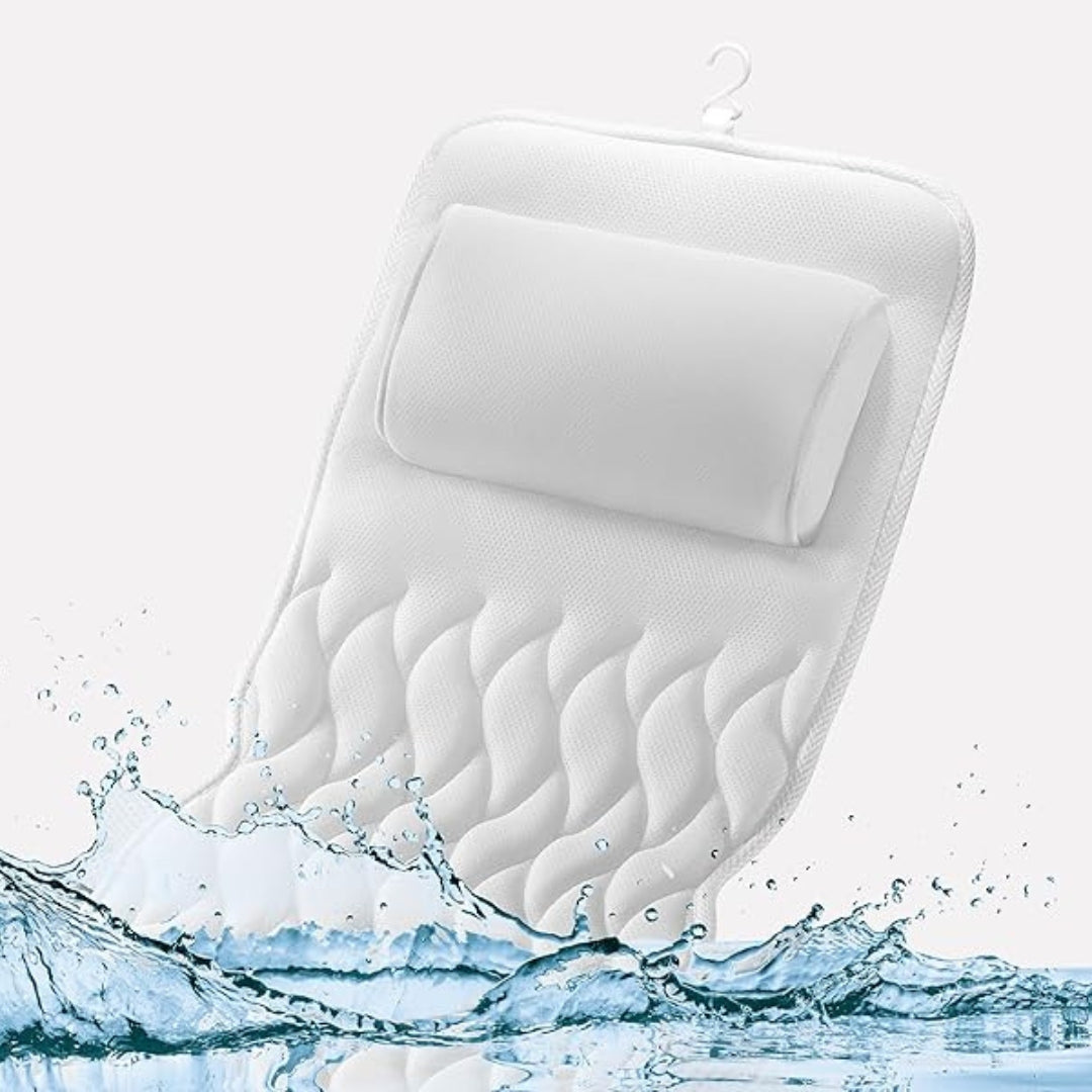 Lisslune | Almohada de Baño de Cuerpo Completo Luxe – Cojín Ergonómico para Spa
