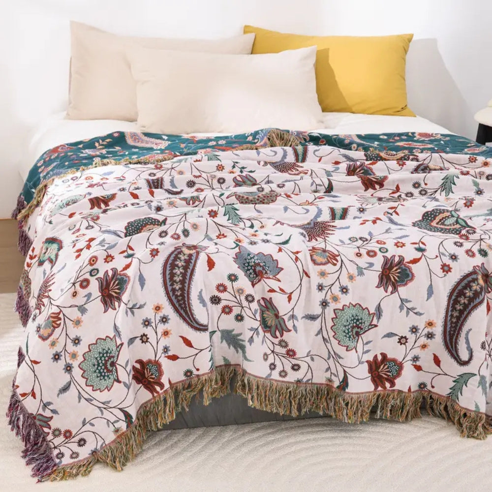 Manta Suave Reversible Vintage Liora