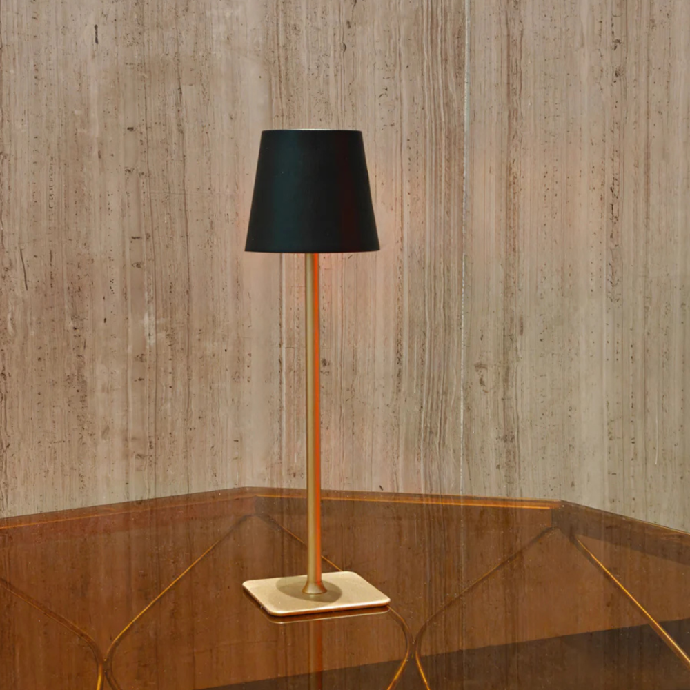 Lámpara de Mesa Escandinava Moderna Regulable - Control Táctil Inalámbrico para Uso en Interiores y Exteriores