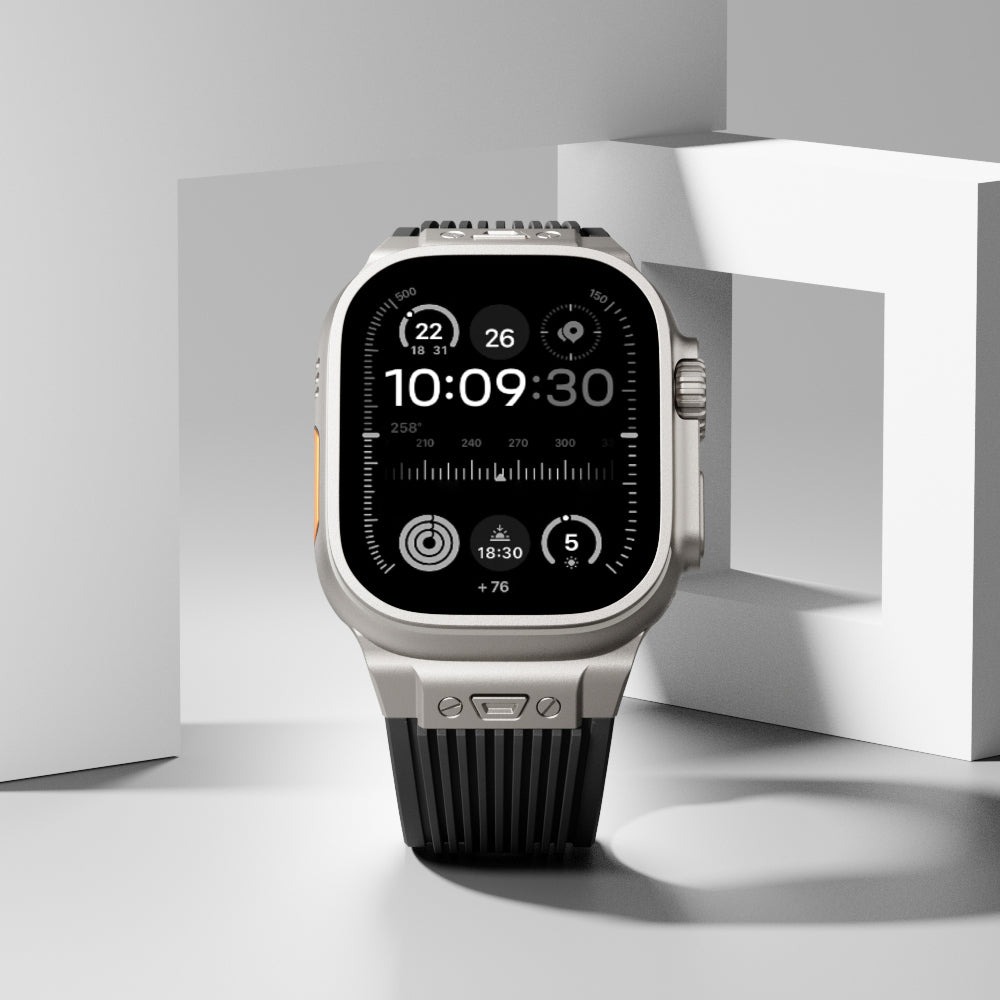 Sandsberg SilkStrap – Pulsera de silicona para Apple Watch (42/44/45 mm y 49 mm)