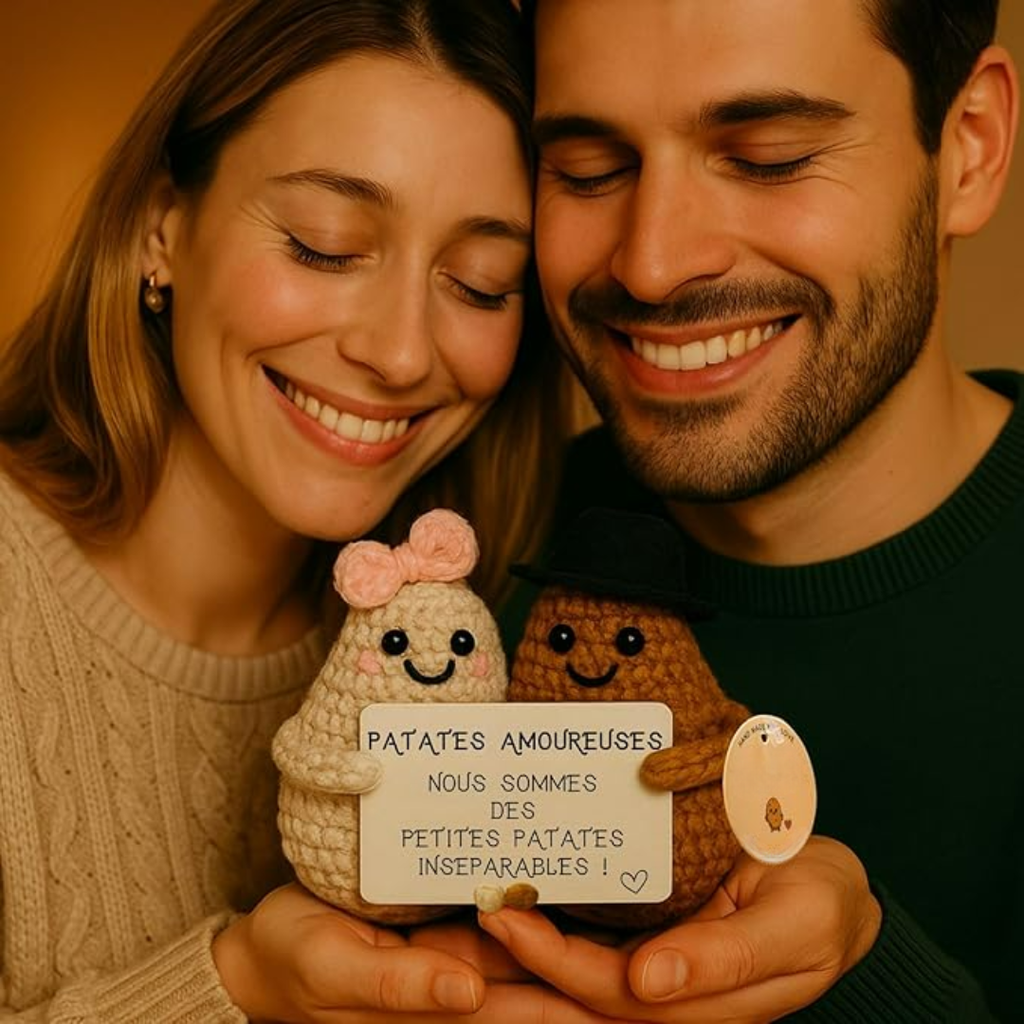 Pequeño compañero decorativo con un mensaje positivo