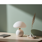 MushGlow | Lámpara de Mesa de Hongo Brillante y Juguetona para Dormitorio o Sala de Estar