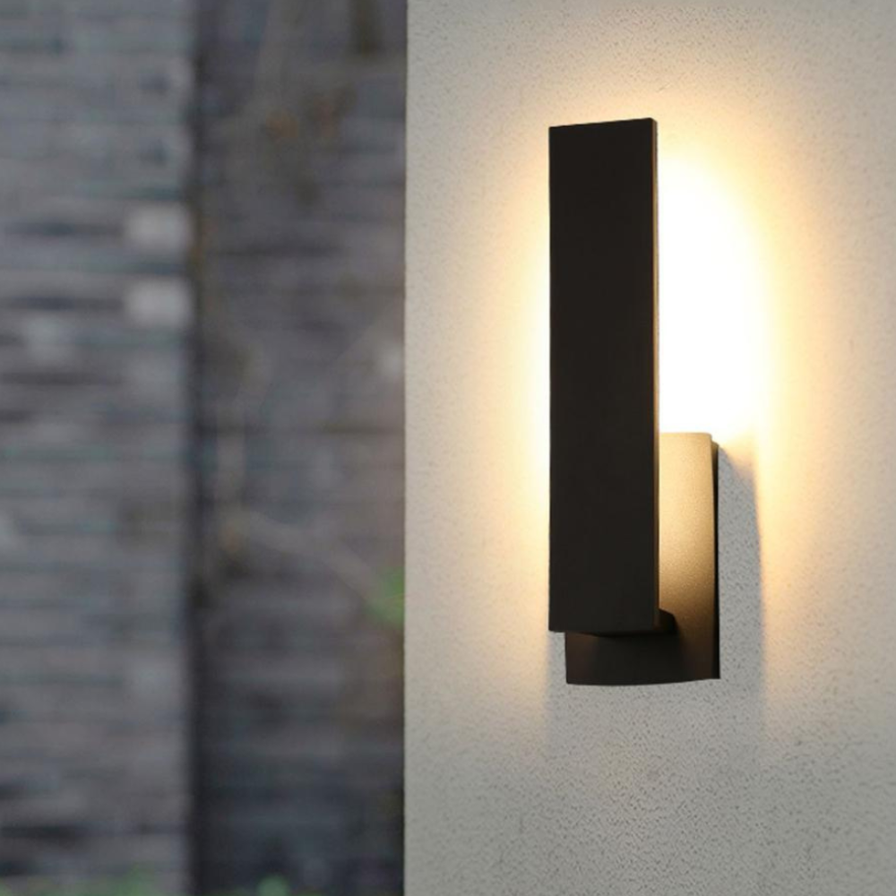 Architex | Aplique de pared exterior moderno y minimalista para iluminación exterior