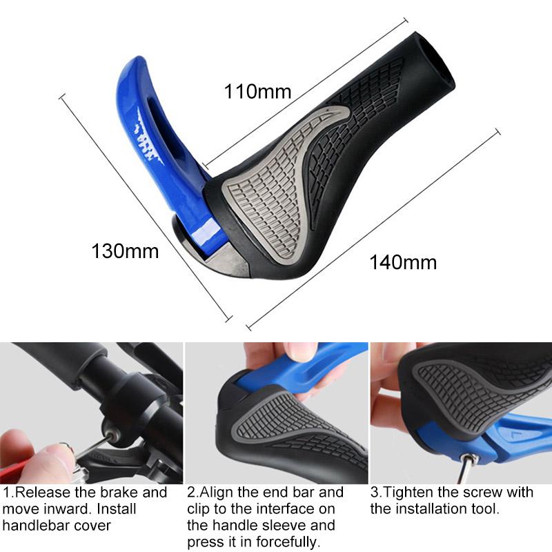 Manillares ergonómicos premium para bicicletas