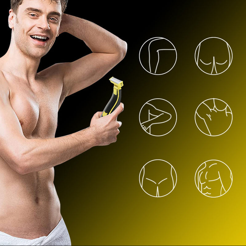Afeitadora húmeda y seca para todo el cuerpo