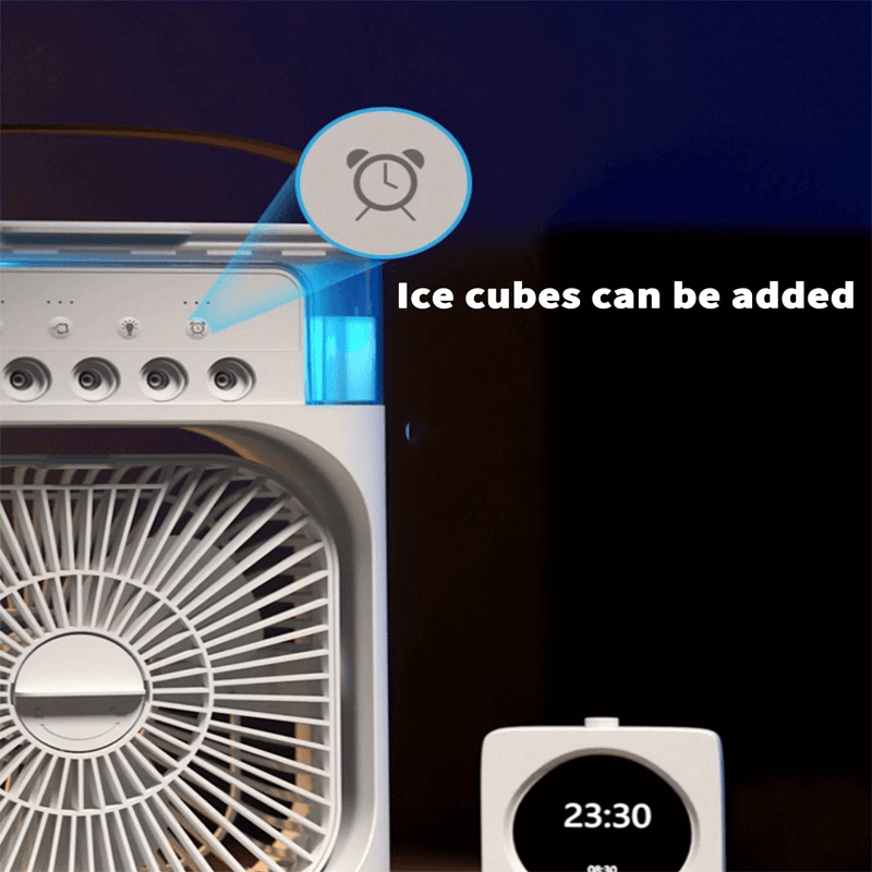 Ventilador Portátil de Aire Acondicionado con Refrigeración por Agua