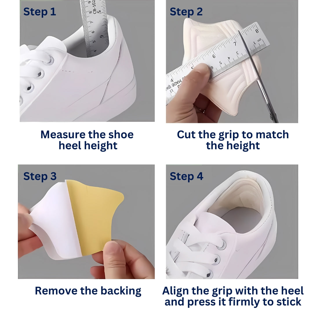 Empuñaduras de Talón ComfortFit para Zapatos - Ajuste Cómodo | Reduce la Fricción Kalsten