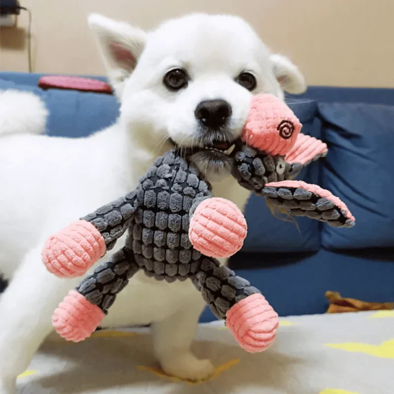 Juguete robusto para perros de peluche | Diseño resistente a mordidas y duradero | Varios modelos