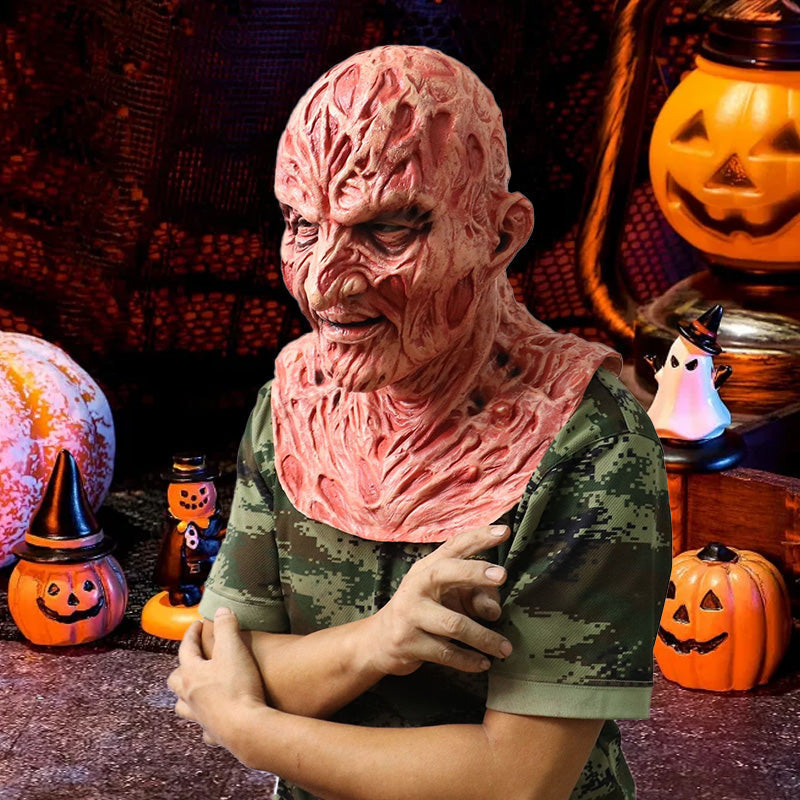Máscara escalofriante de Freddy para Halloween
