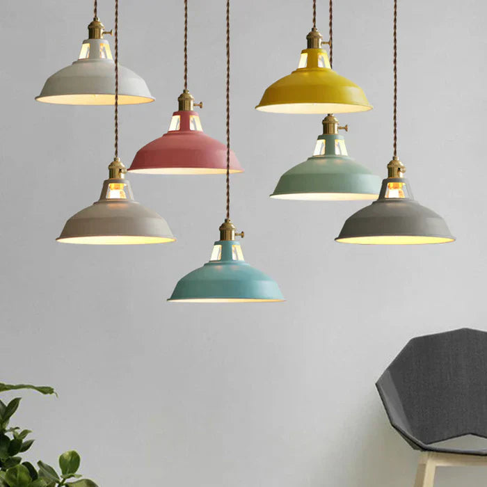 Lisslune | Luz Colgante Industrial Retro - IronGlow