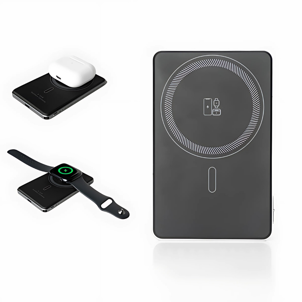 Powerbank magnético con pantalla