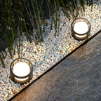 Luces LED Exteriores de Aluminio Impermeables | Iluminación Eficiente Energéticamente para Jardines o Patios