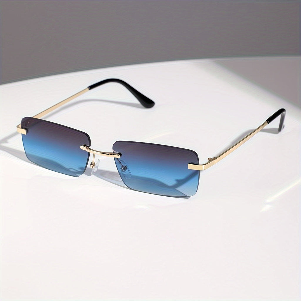 Gafas de Sol Sin Montura Elegantes – Modernas y Cómodas para Hombres