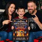 Calendario de Adviento Leyendas del Rock 2026