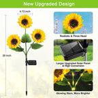 SunGlow — Lámparas de girasol solar | 50% DESCUENTO