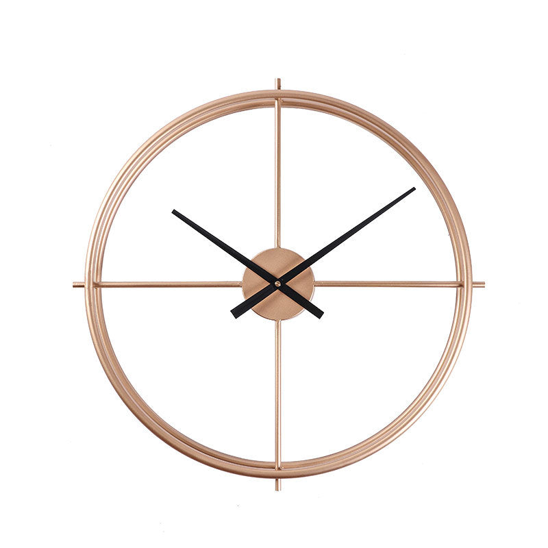 Reloj de Pared Grande Silencioso Minimalista Nórdico de 20 Pulgadas