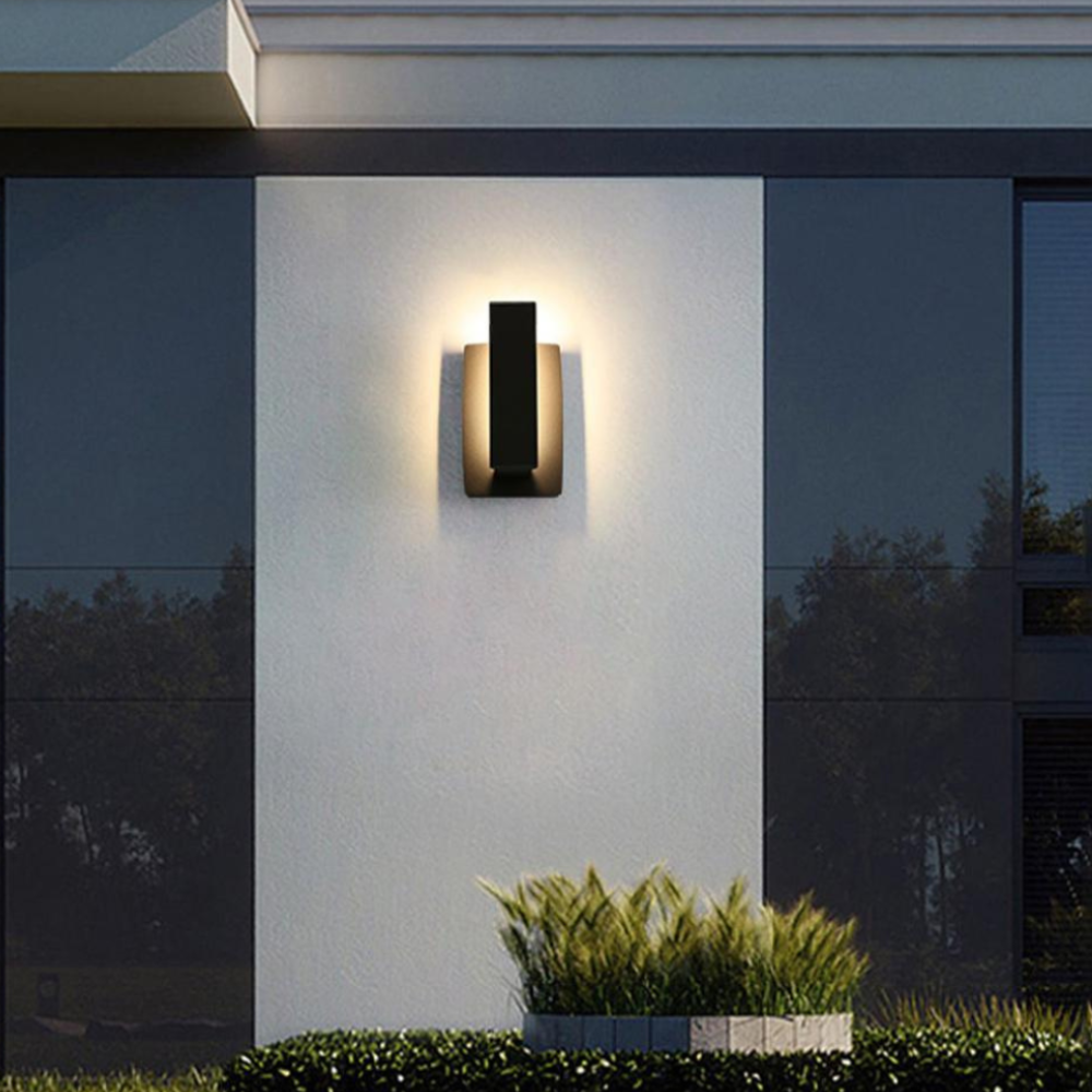 Architex | Aplique de pared exterior moderno y minimalista para iluminación exterior