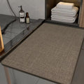 Alfombra de Baño Antideslizante de Confort Trenzado