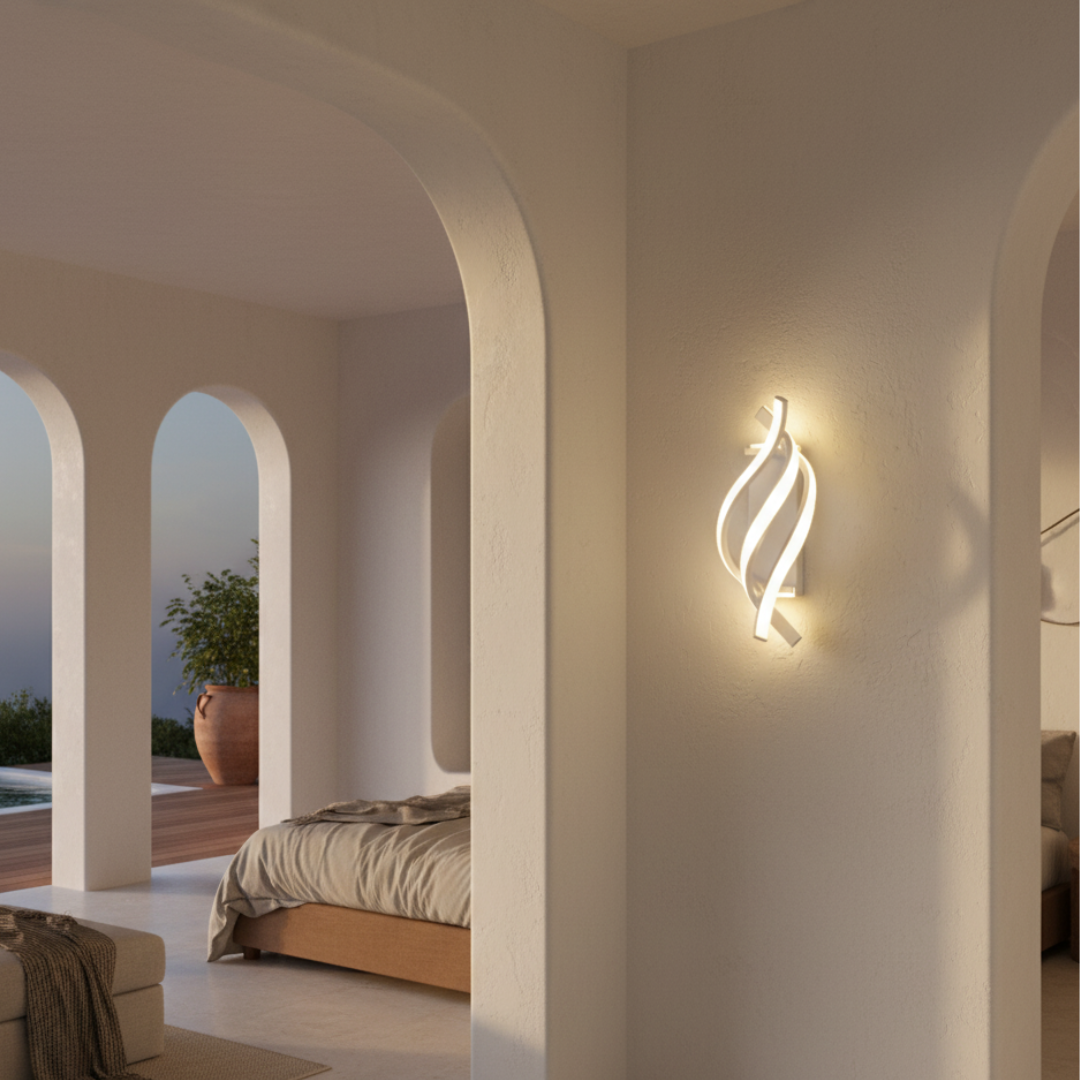 Aplique de Pared Moderno de Aluminio - Lámpara de Pared LED Minimalista para Iluminación Acogedora