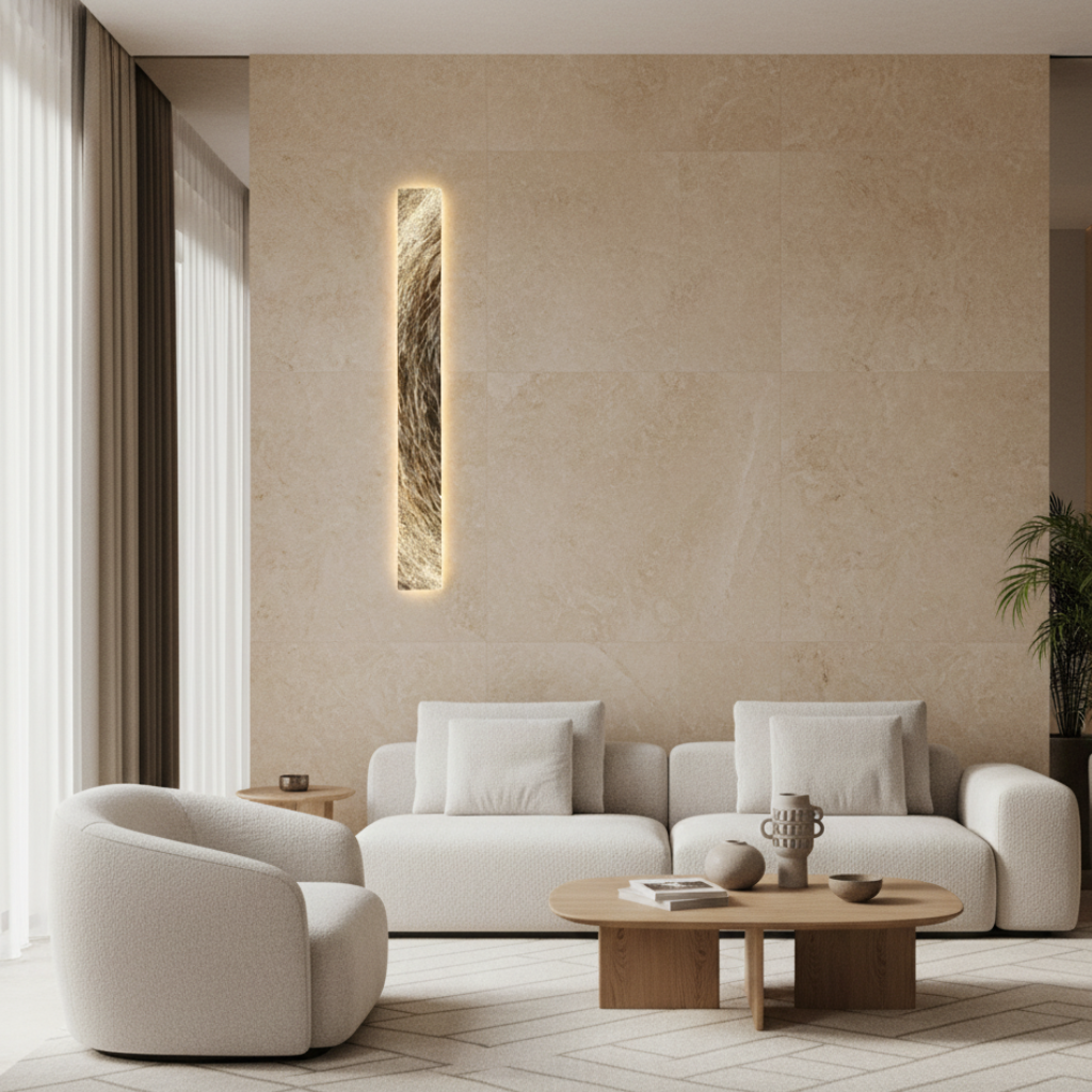 Lunare - Aplique de Pared LED Moderno con Diseño de Aluminio Lujo