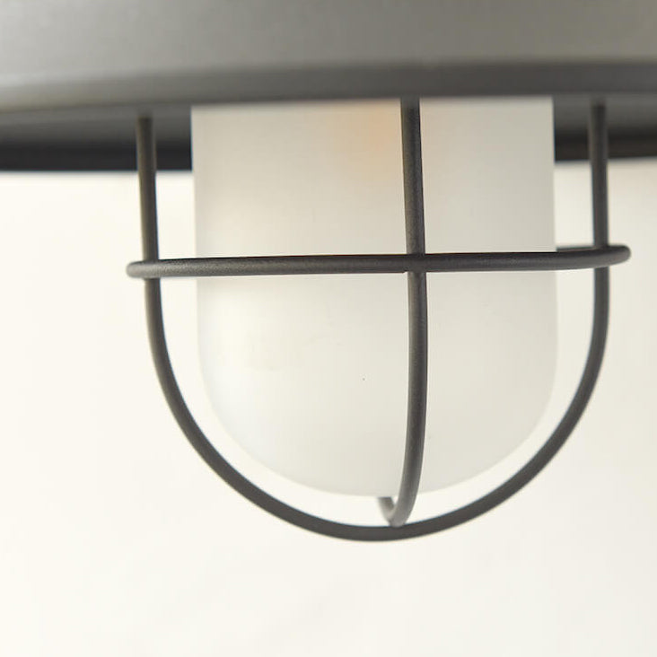 Lámpara de pared exterior de hierro impermeable de 1 luz | Brehn