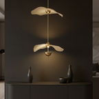 Lámpara Colgante Lotus - Iluminación de Cocina de Altura Ajustable, Compatible con LED