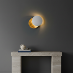 Aurelia Eclipse - Luz de Aplique LED Rotativa de 360° para Efectos Ambientales Elegantes