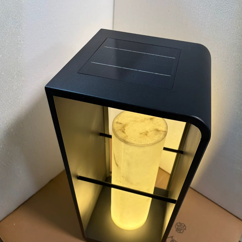 Luces Solares Elegantes para Exteriores - Iluminación LED Ecológica para Jardines