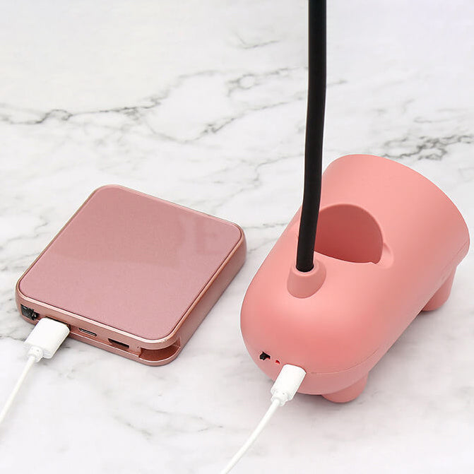 Lámpara de Escritorio LED Táctil USB Conejo Creativo de Caricatura