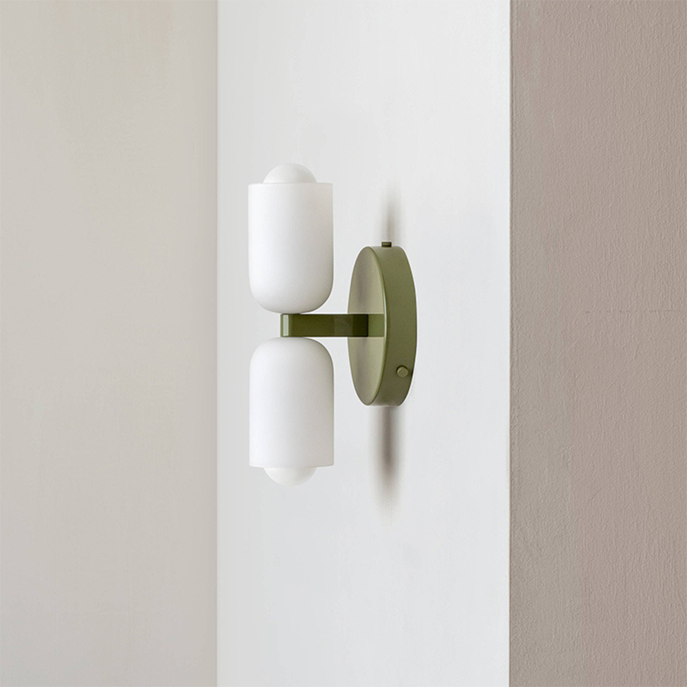 Lámpara de Pared Moderna con Luz Arriba y Abajo – Iluminación Ambiental Sutil para Interiores